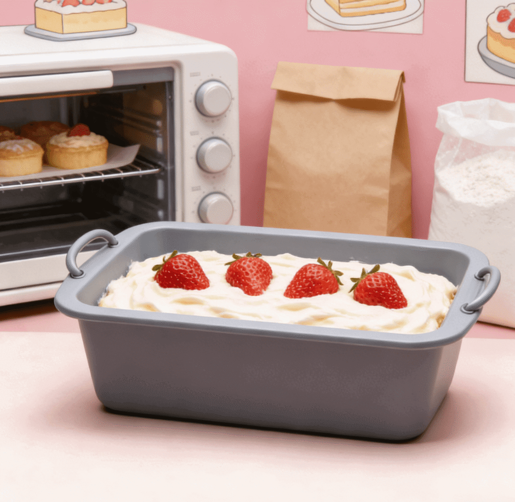 Silicone baking molds