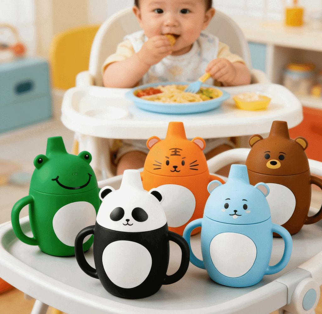 silicone baby bottle