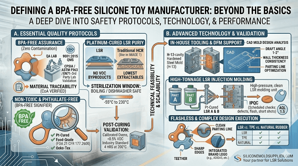 Defining a BPA-Free Silicone Toy Manufacturer: Beyond the Basics
